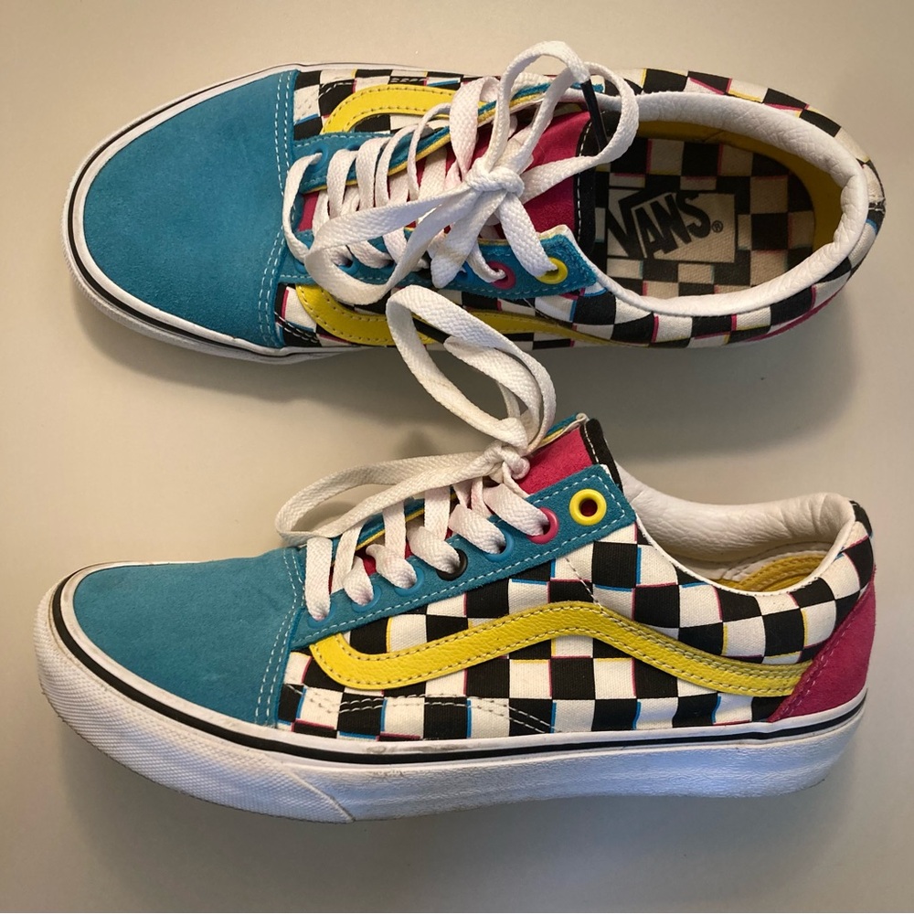 Vans Unisex Old Skool Crazy Checks Sneakers
